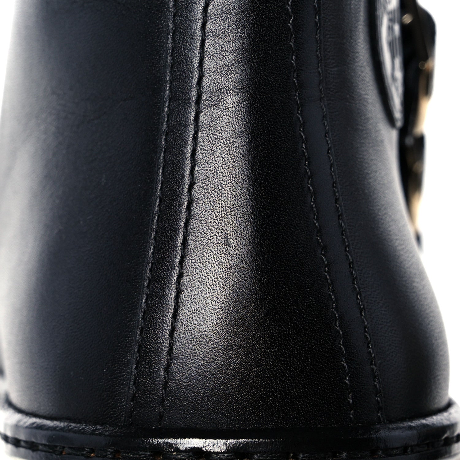 Hermes Calfskin Studded Lennox High Top Sneakers 39.5 Black 10 of 12