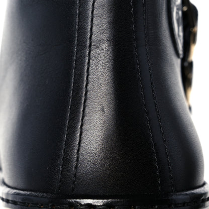 Hermes Calfskin Studded Lennox High Top Sneakers 39.5 Black 10 of 12