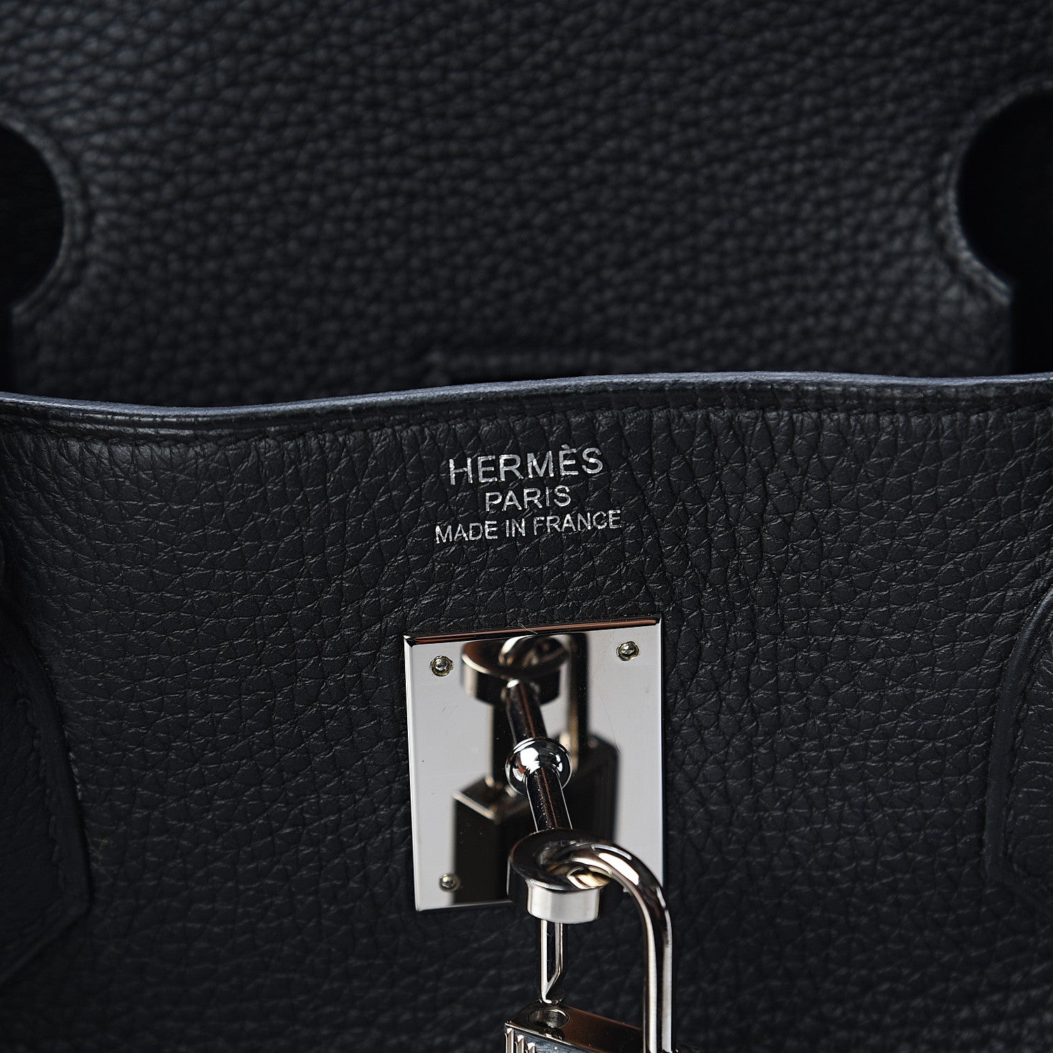 Hermes Togo Birkin 40 Black 5 of 8