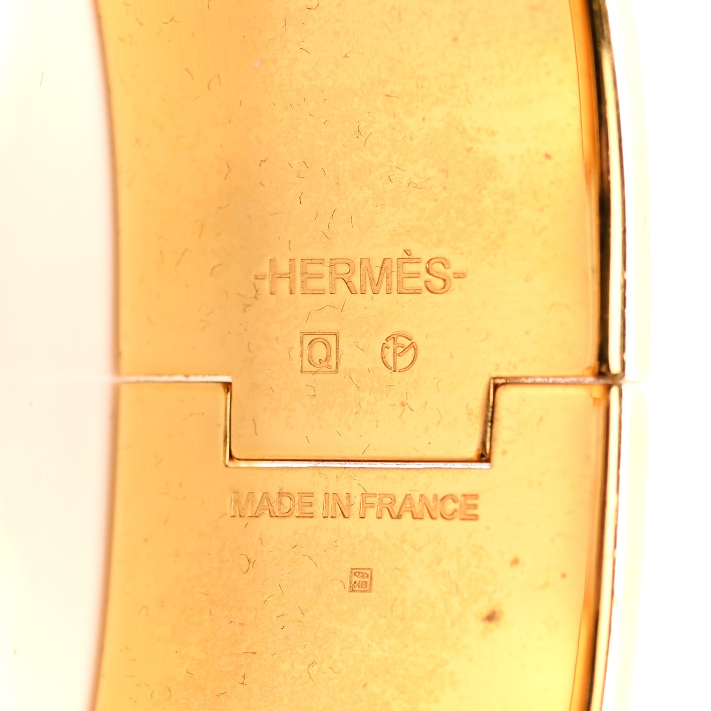 Enamel Wide Clic Clac H Bracelet PM Red