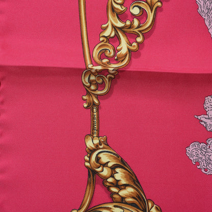 Hermes Silk Carrolses D'or Scarf 90 4 of 4