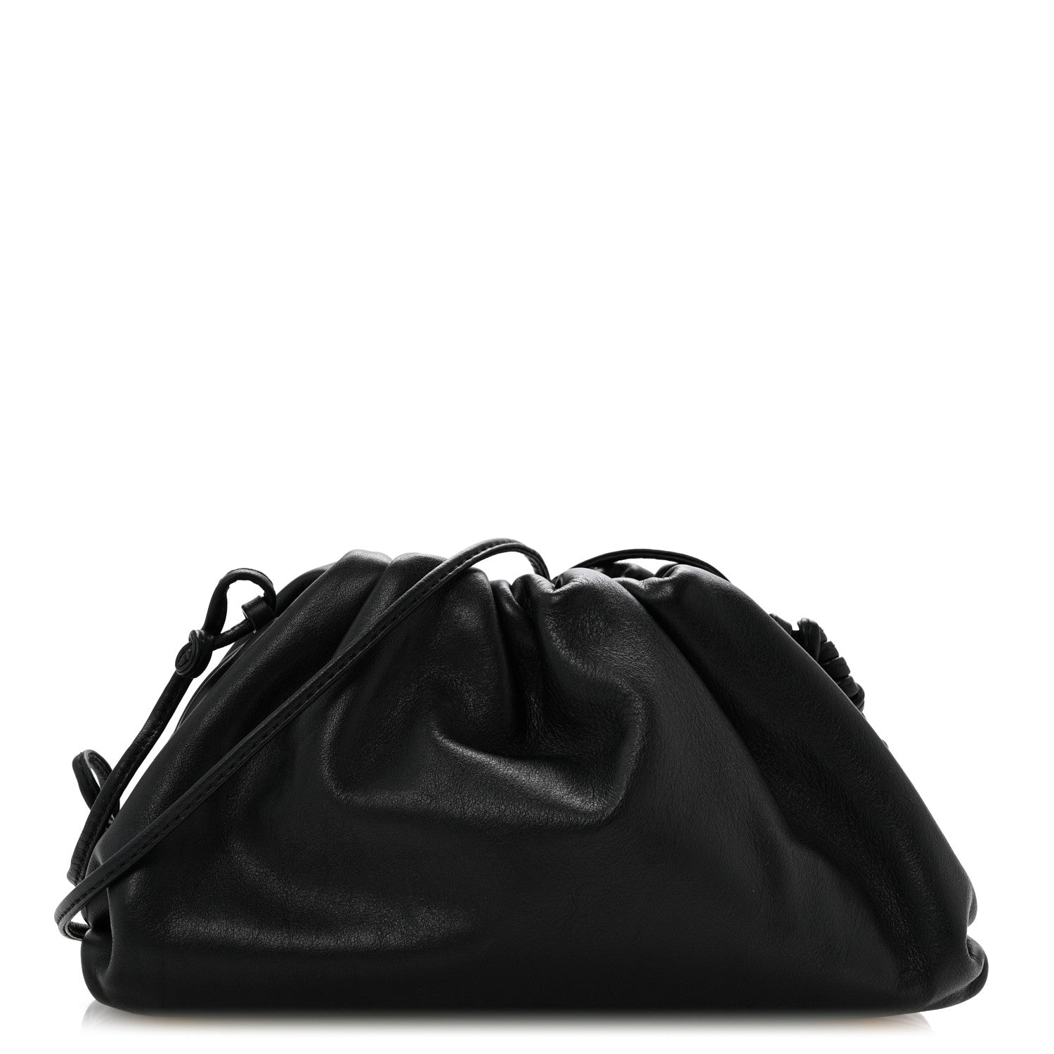 Bottega Veneta Butter Calfskin The Mini Pouch Black 1 of 11