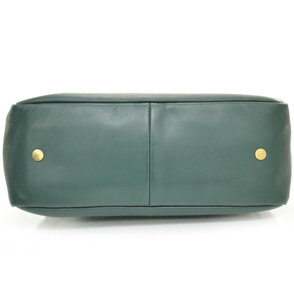 Jimmy Choo Leather Torquay Flap Bag Green 5 of 8