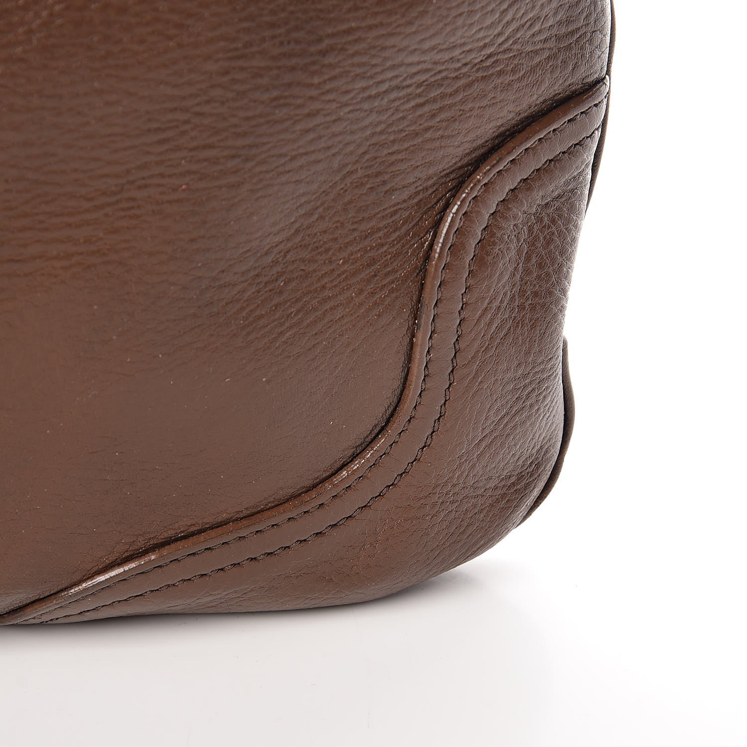 Prada Vitello Daino Shoulder Bag Bruciato 20 of 22