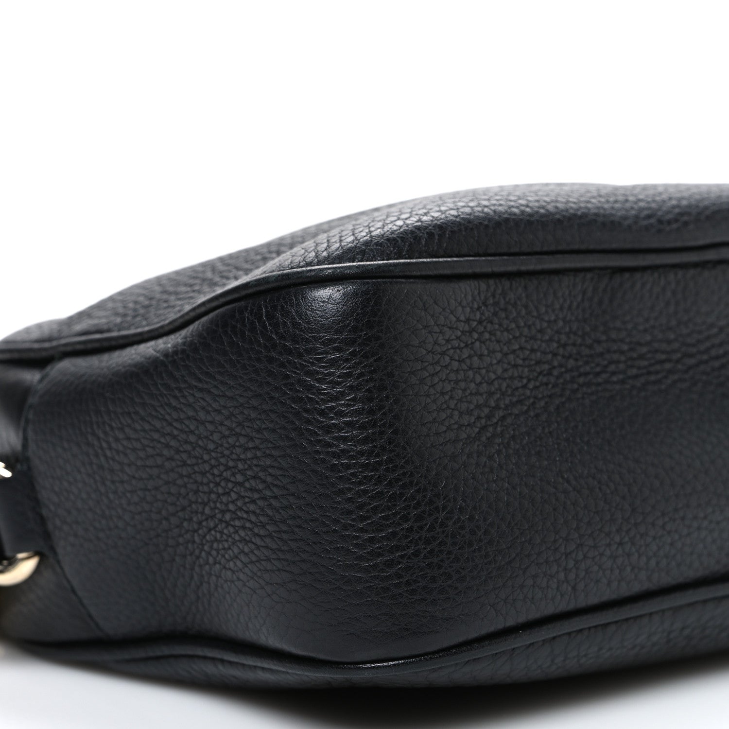 Gucci Pebbled Calfskin Small Soho Disco Bag Black 9 of 10