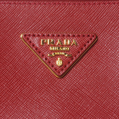 Prada Saffiano Lux Tote Fuoco 5 of 9
