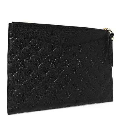 Louis Vuitton Empreinte Daily Pouch Black 3 of 7
