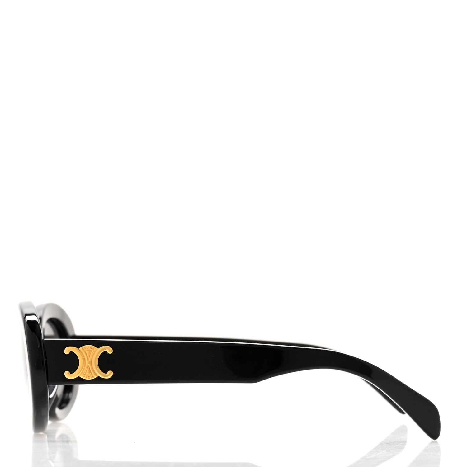 Celine Acetate Triomphe 01 Sunglasses CL 40194U Black 3 of 8