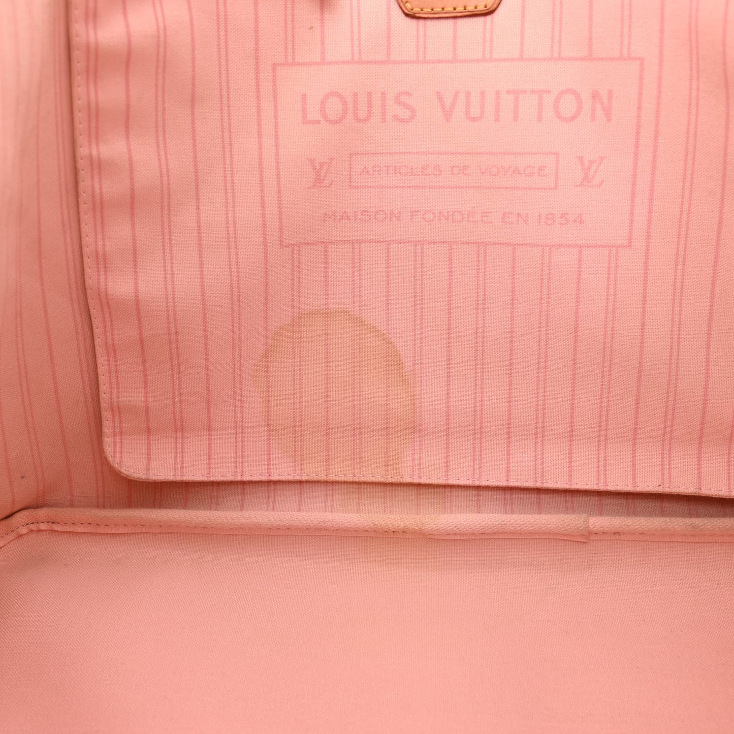Damier Azur Neo Neverfull GM Rose Ballerine