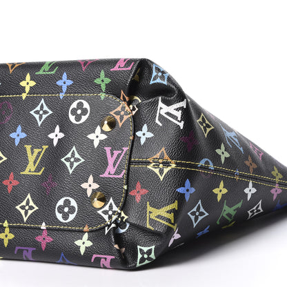 Louis Vuitton Monogram Multicolor Annie MM Black 6 of 8