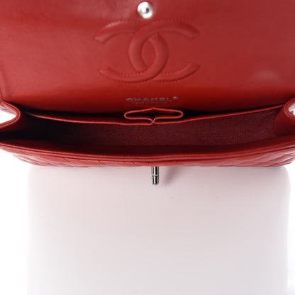 Chanel Lambskin Quilted Medium Double Flap Red 5 of 14