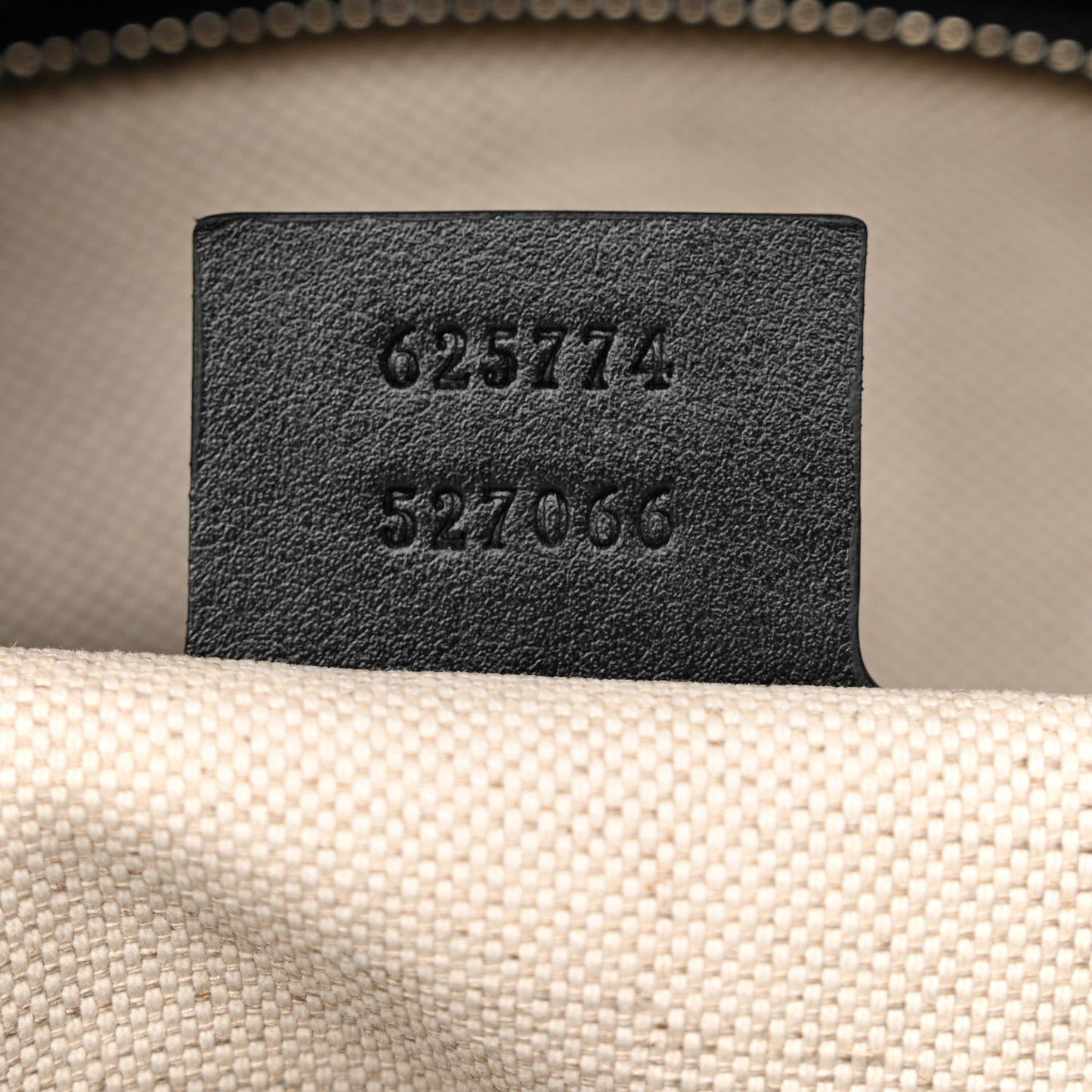 Calfskin GG Tennis Embossed Tote Bag Black