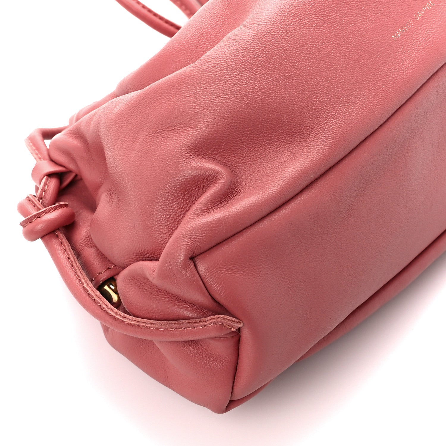 Mansur Gavriel Lambskin Mini Cloud Clutch Blush 9 of 10