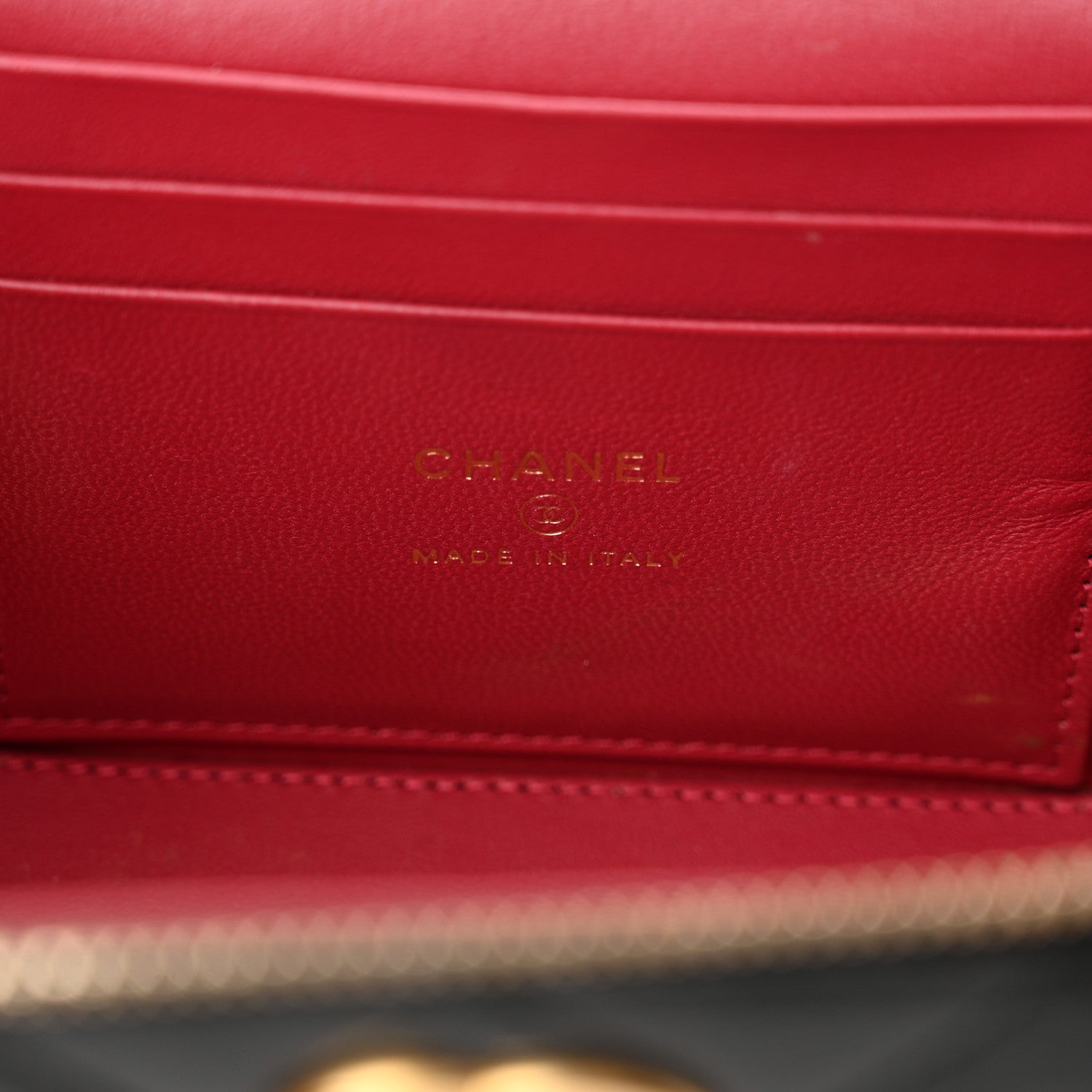 Chanel Lambskin Quilted Sweet Camellia Small Vanity Case With Chain Black 6 of 13