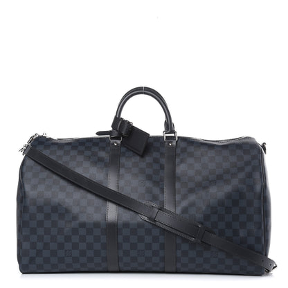 Louis Vuitton Damier Cobalt Keepall Bandouliere 55 1 of 11