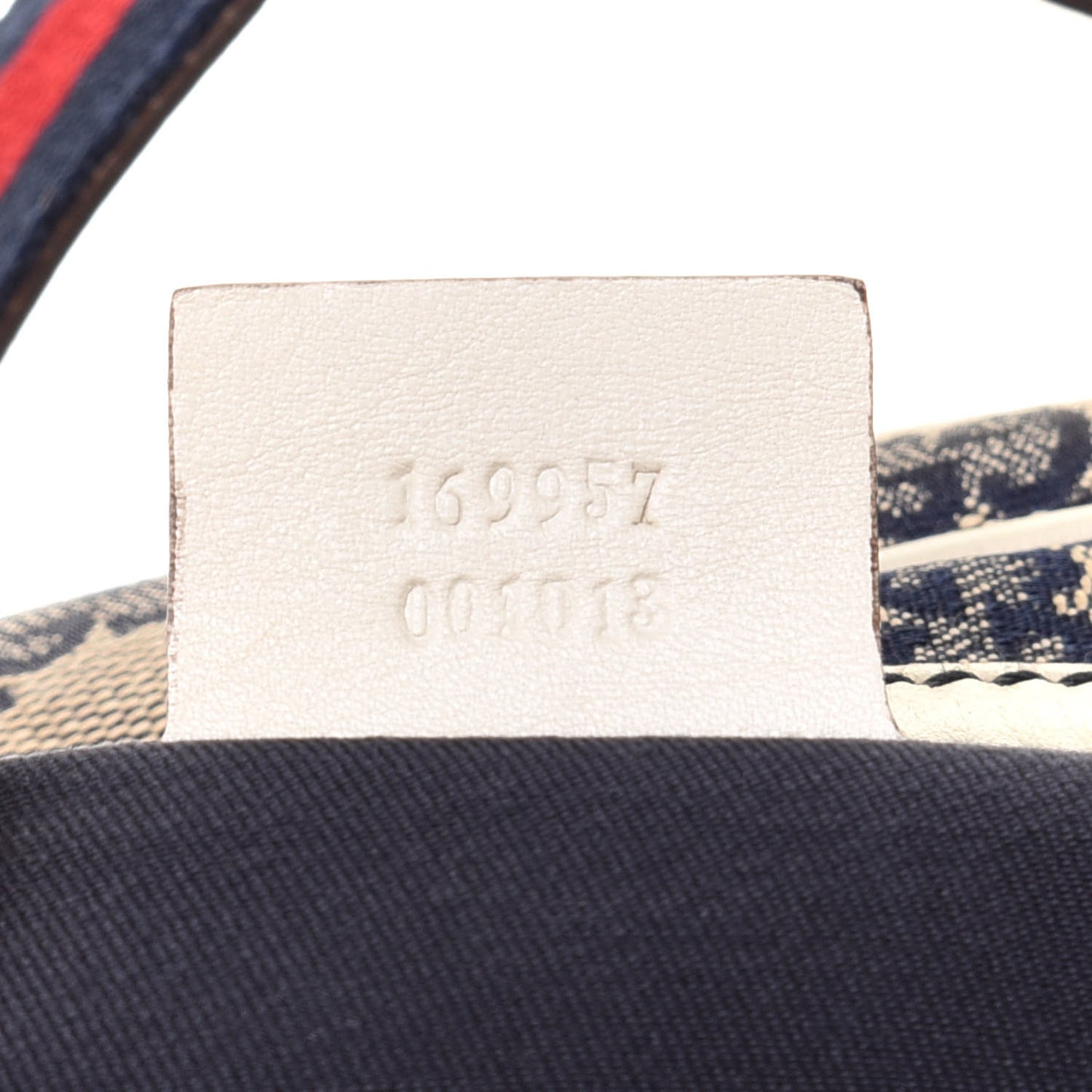 Monogram Vintage Web Signature XL Bowler White