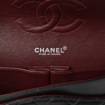 Chanel Lambskin Quilted Medium Double Flap Black 7 of 12