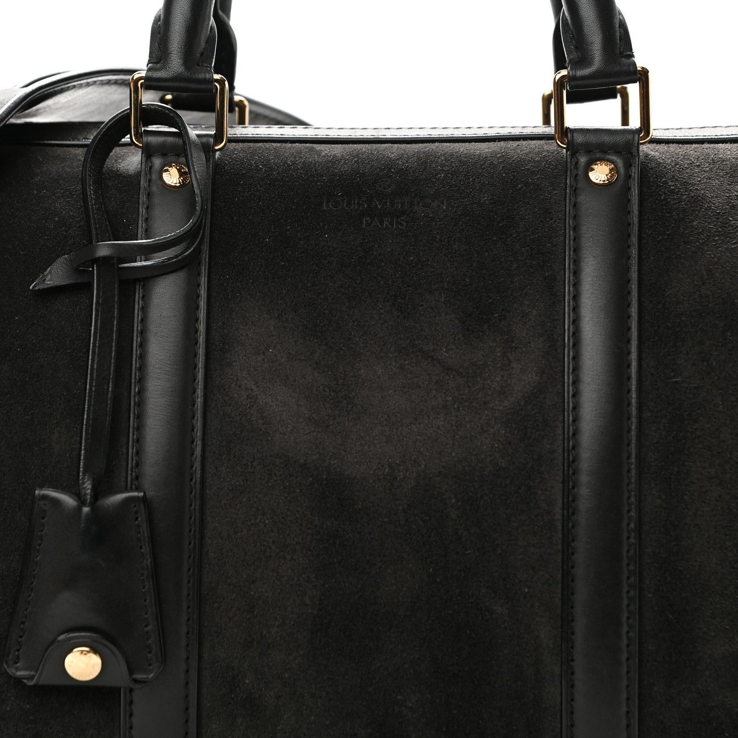 Louis Vuitton Suede Calfskin SC Bag PM Asphalt 8 of 11