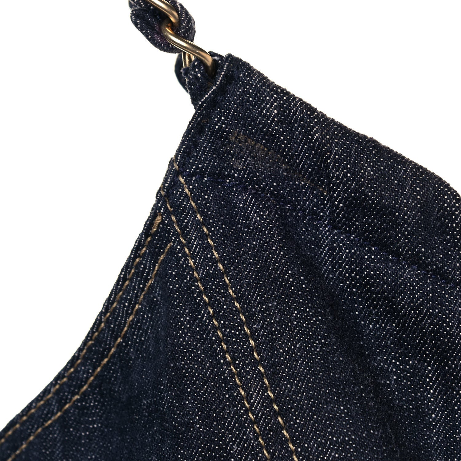 Chanel Denim XL Coco Cabas Tote Dark Blue 15 of 15