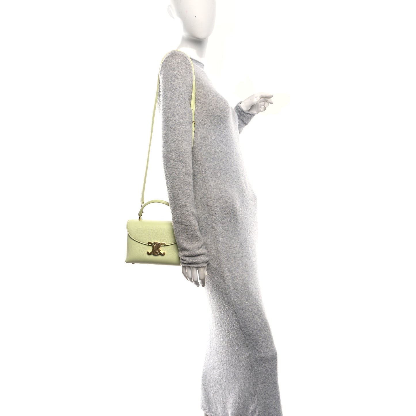 Supple Grained Calfskin Teen Nino Soft Lime