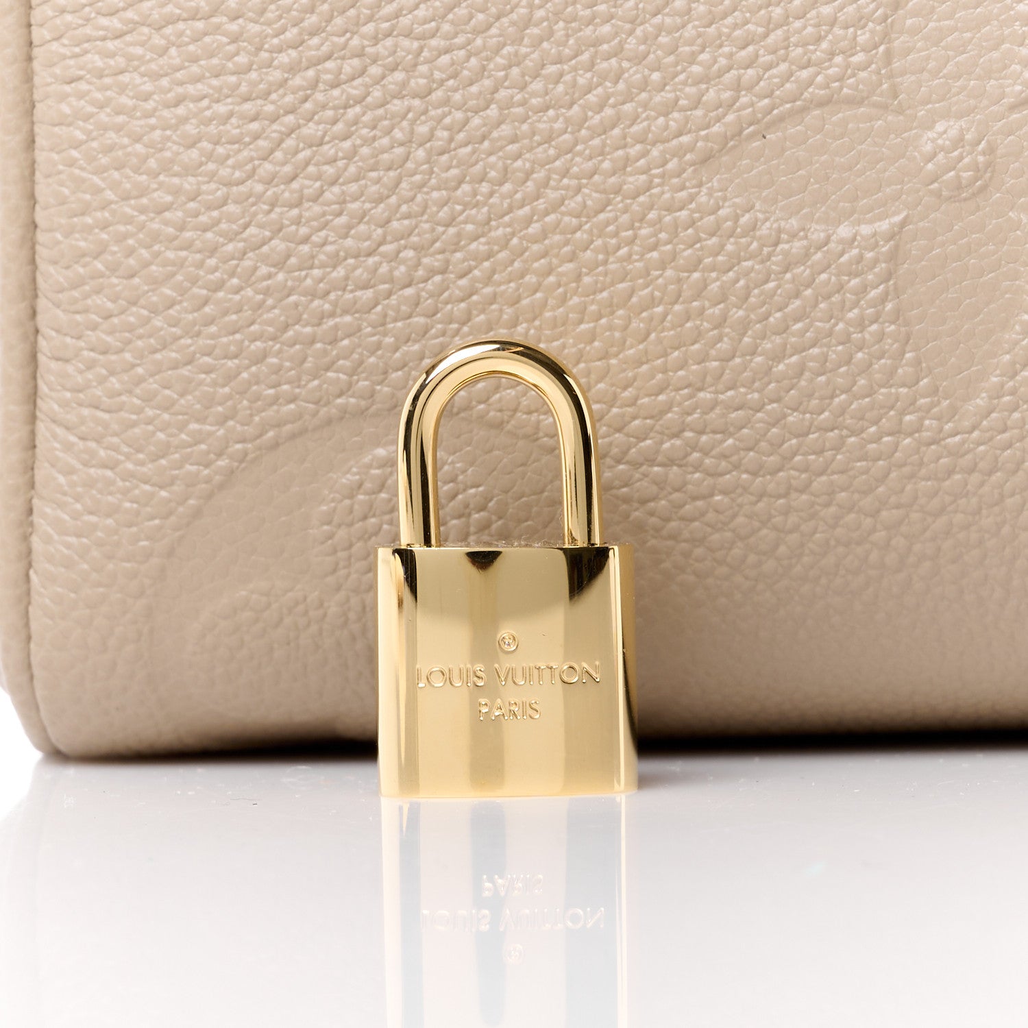 Louis Vuitton Empreinte Monogram Giant Speedy Bandouliere 25 Tourterelle 14 of 14