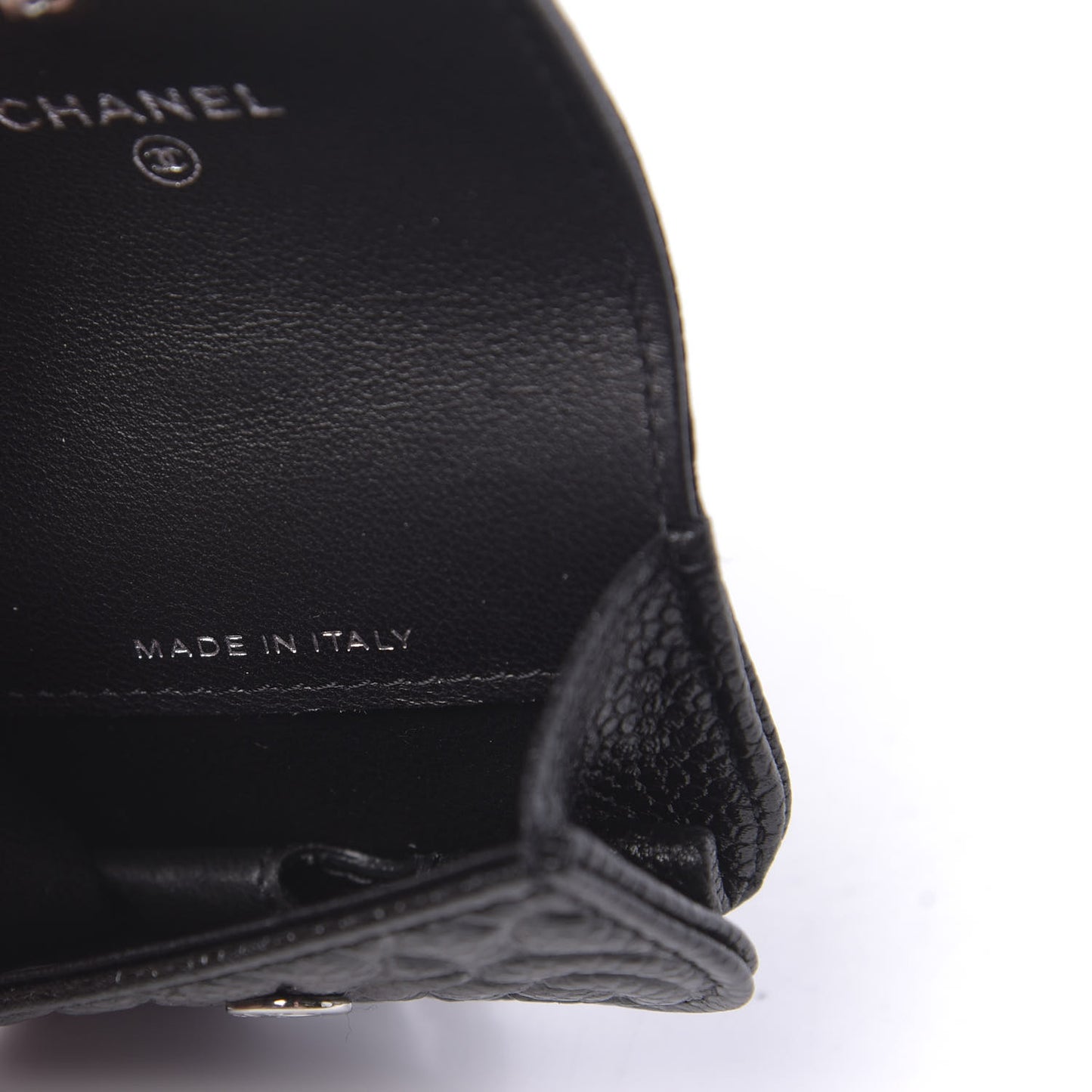 Caviar Camellia Embossed Airpods Pro Case Black