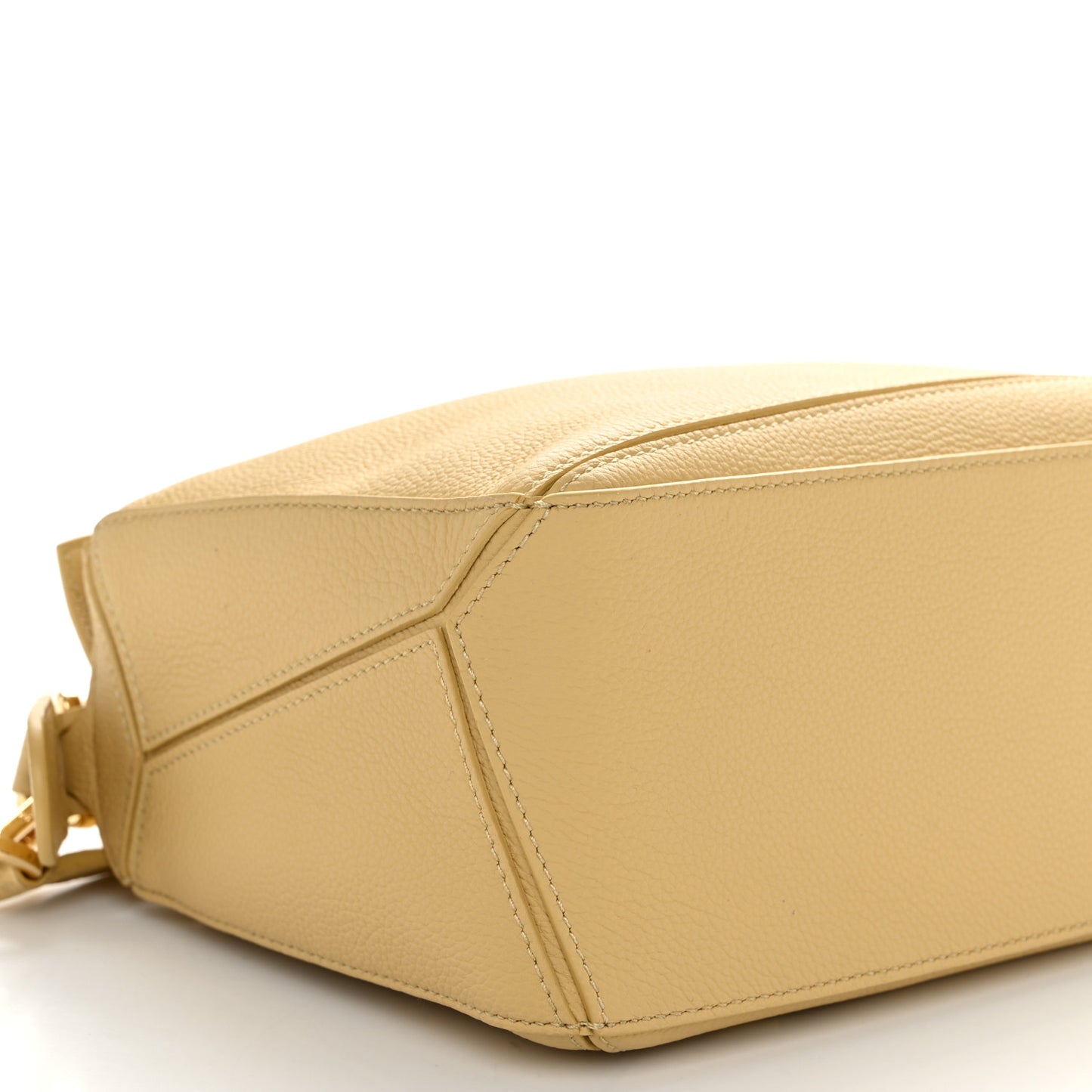 Calfskin Small Puzzle Bag Dark Butter