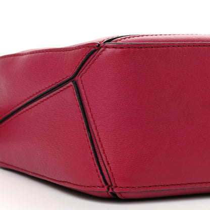 Loewe Calfskin Mini Puzzle Bag Raspberry 9 of 12