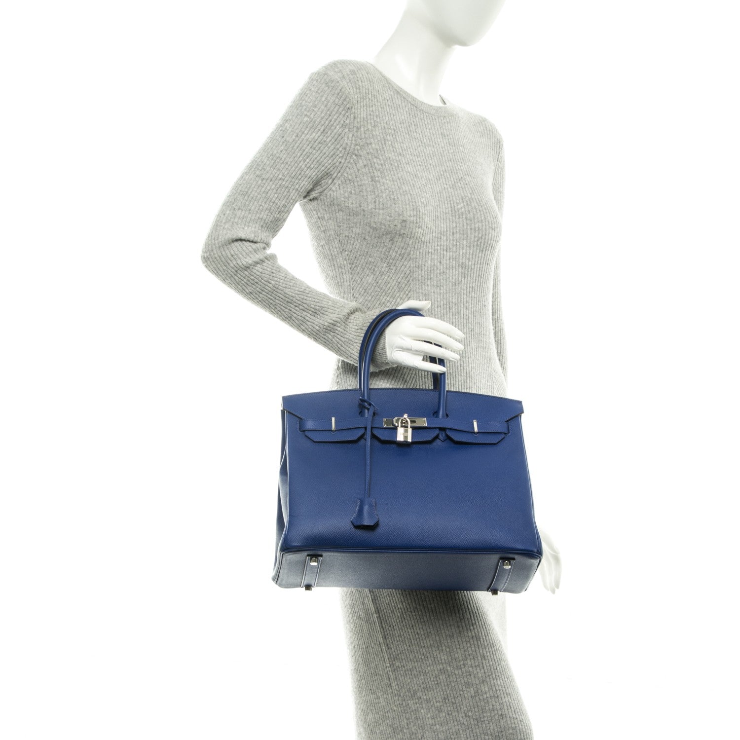 Hermes Epsom Birkin 35 Bleu Electrique 2 of 24