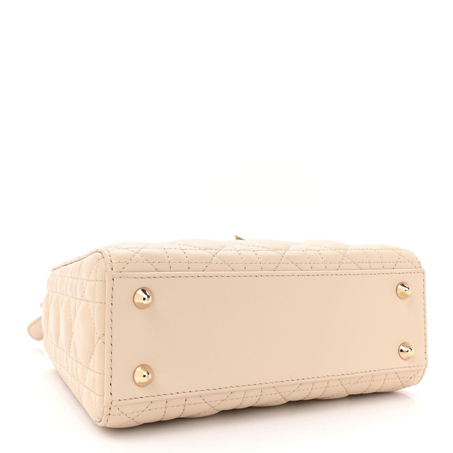 Lambskin Cannage Small My ABCDior Lady Dior Beige