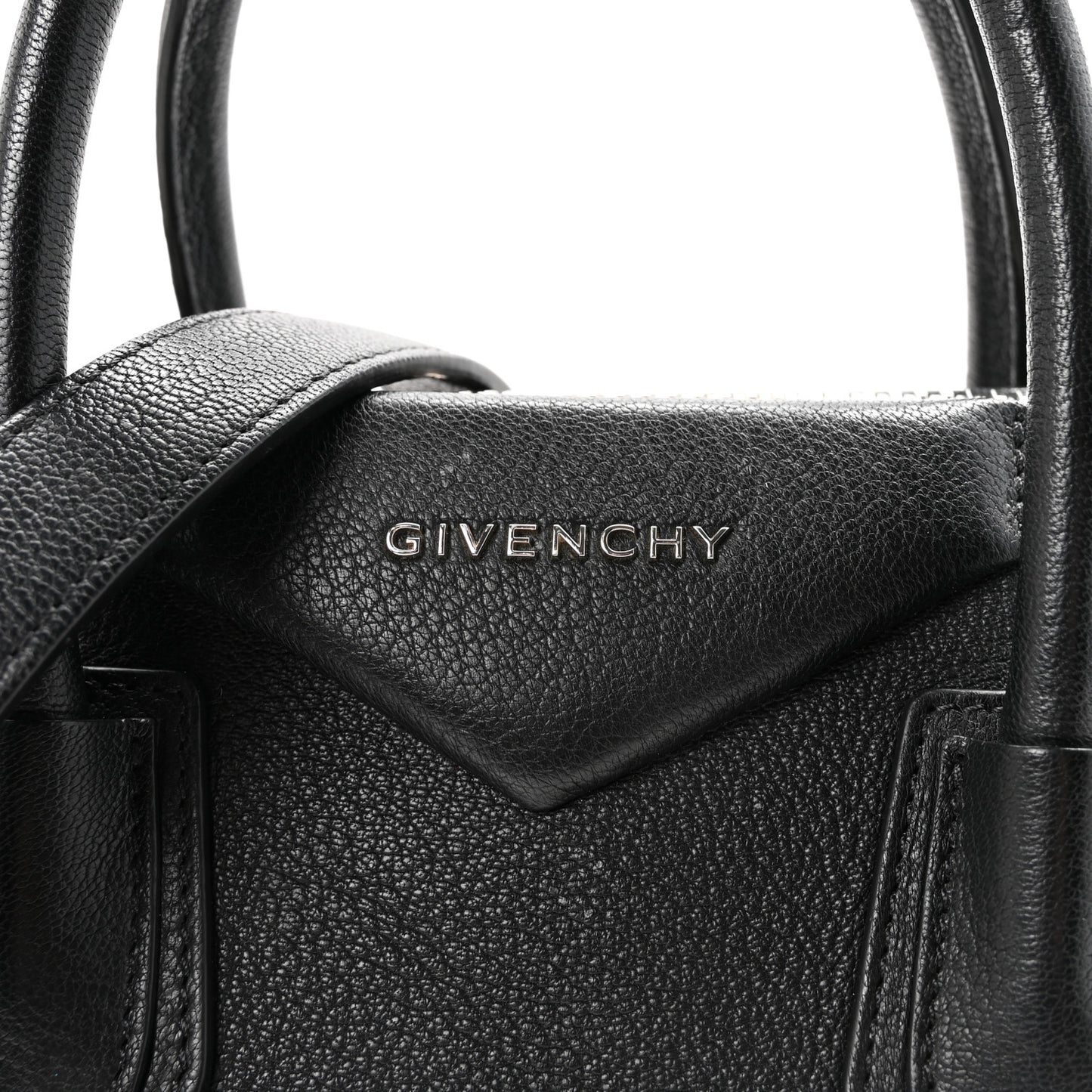 Sugar Goatskin Small Antigona Black