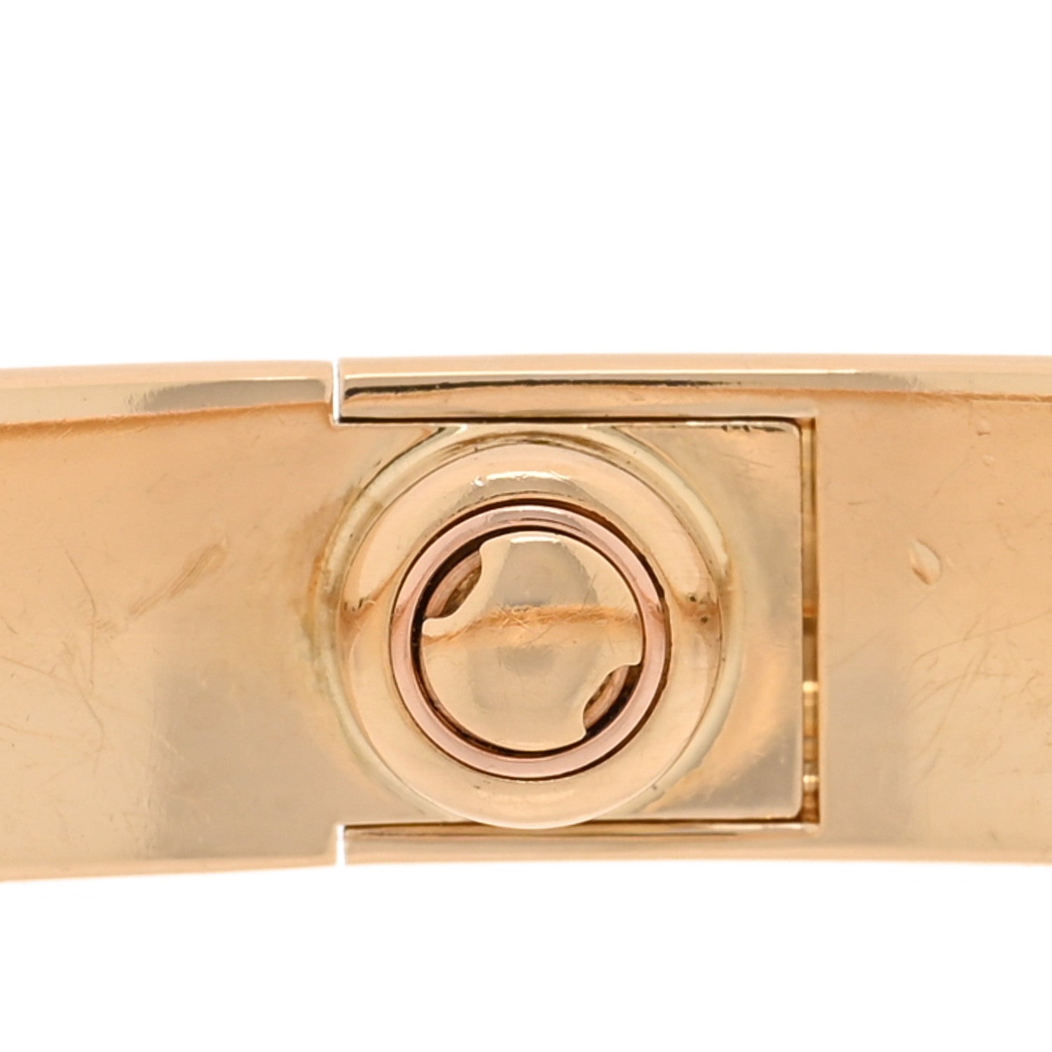Cartier 18K Yellow Gold LOVE Bracelet 19 8 of 9