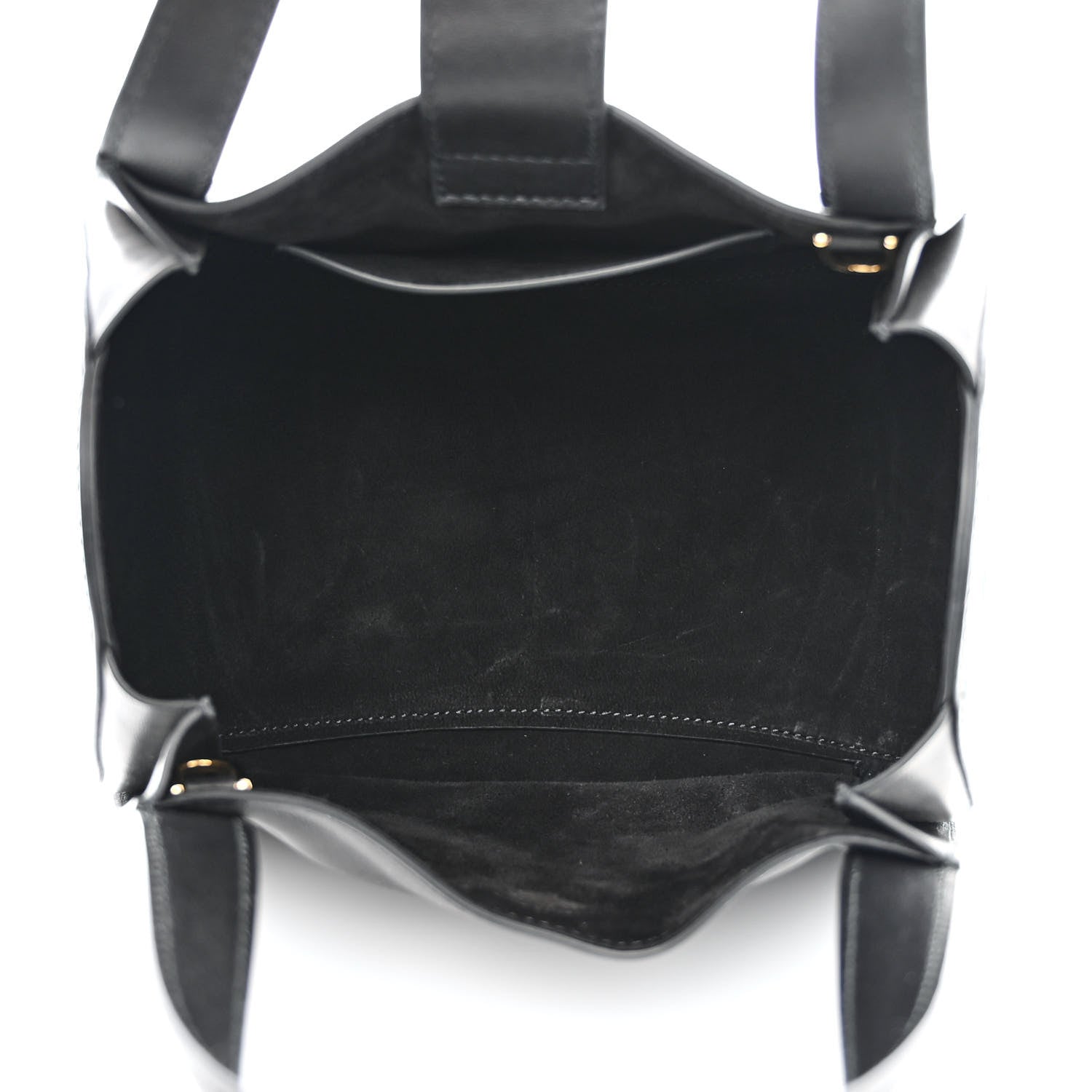 Lanvin Smooth Calfskin Mini Tote Black 5 of 9