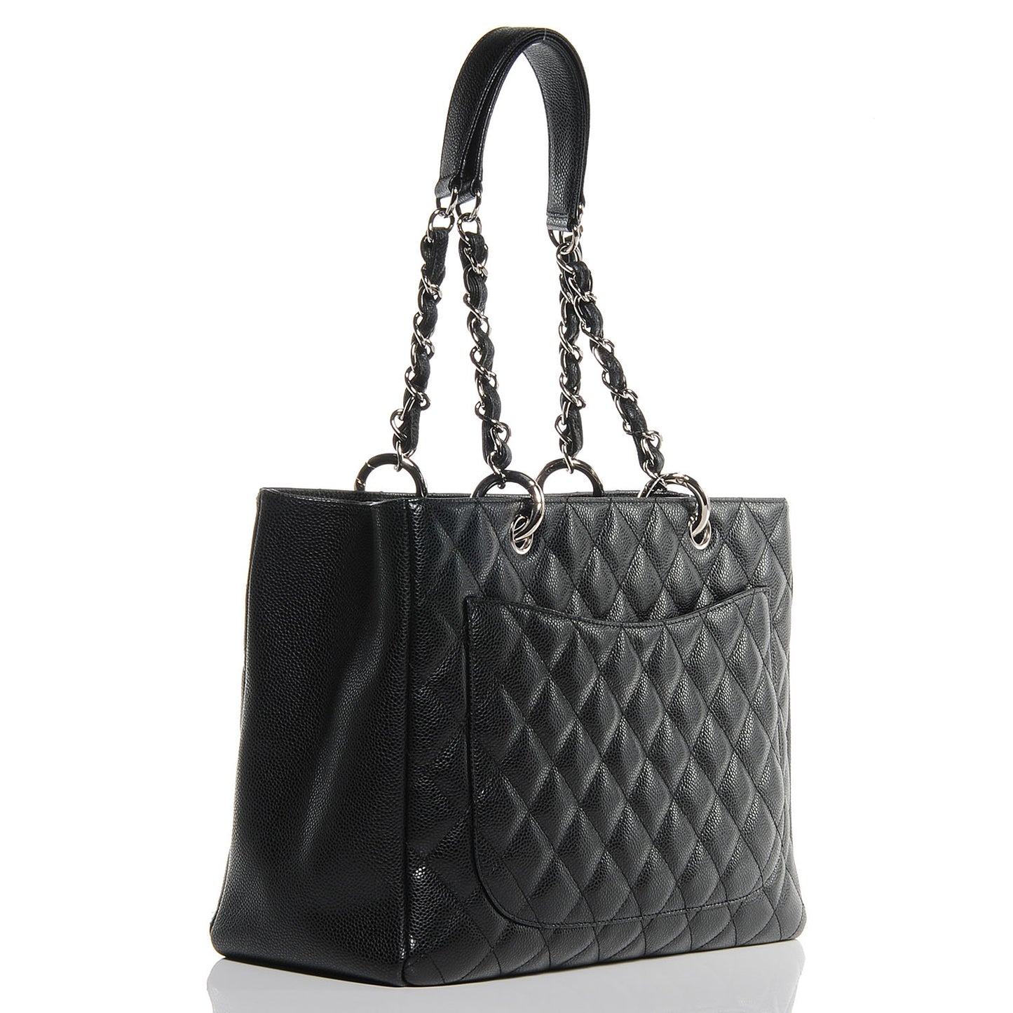 Caviar Grand Shopping Tote GST Black