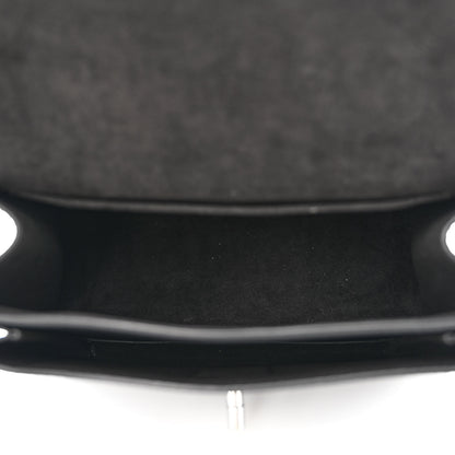 Louis Vuitton Soft Calfskin Mylockme Chain Bag BB Black 5 of 10