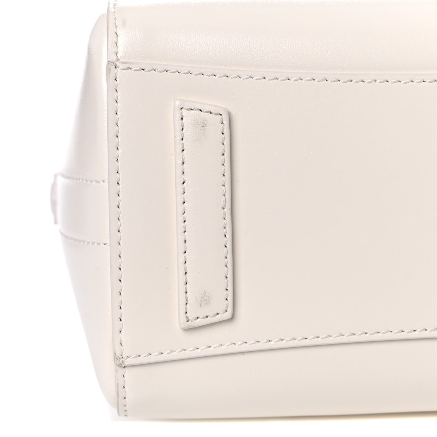 Givenchy Box Calfskin Mini Lock Antigona Shoulder Bag White 14 of 21