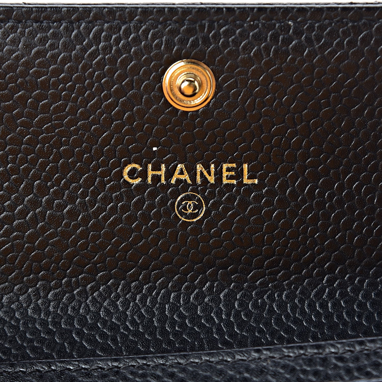 Chanel Caviar Quilted Flap Card Holder Black 6 of 9