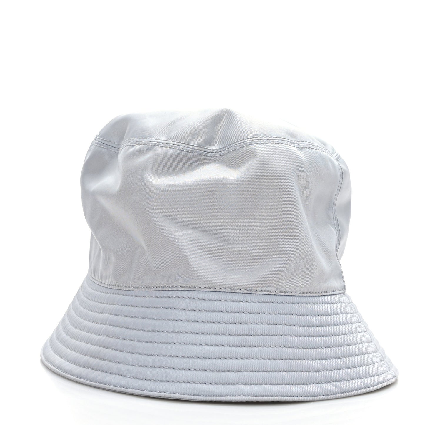 Re-Nylon Metal Triangle Logo Womens Bucket Hat S Fiordaliso