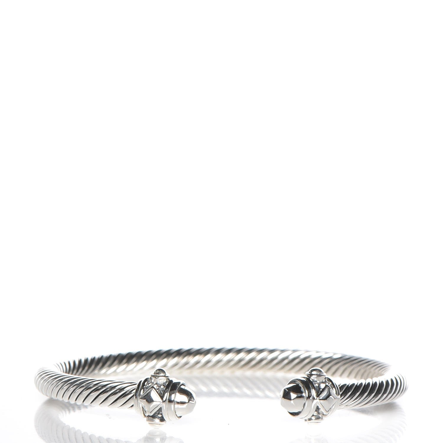 David Yurman Sterling Silver 5mm Renaissance Bracelet 1 of 4