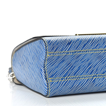 Louis Vuitton Epi Twist Shoulder Bag MM Denim Light 6 of 10