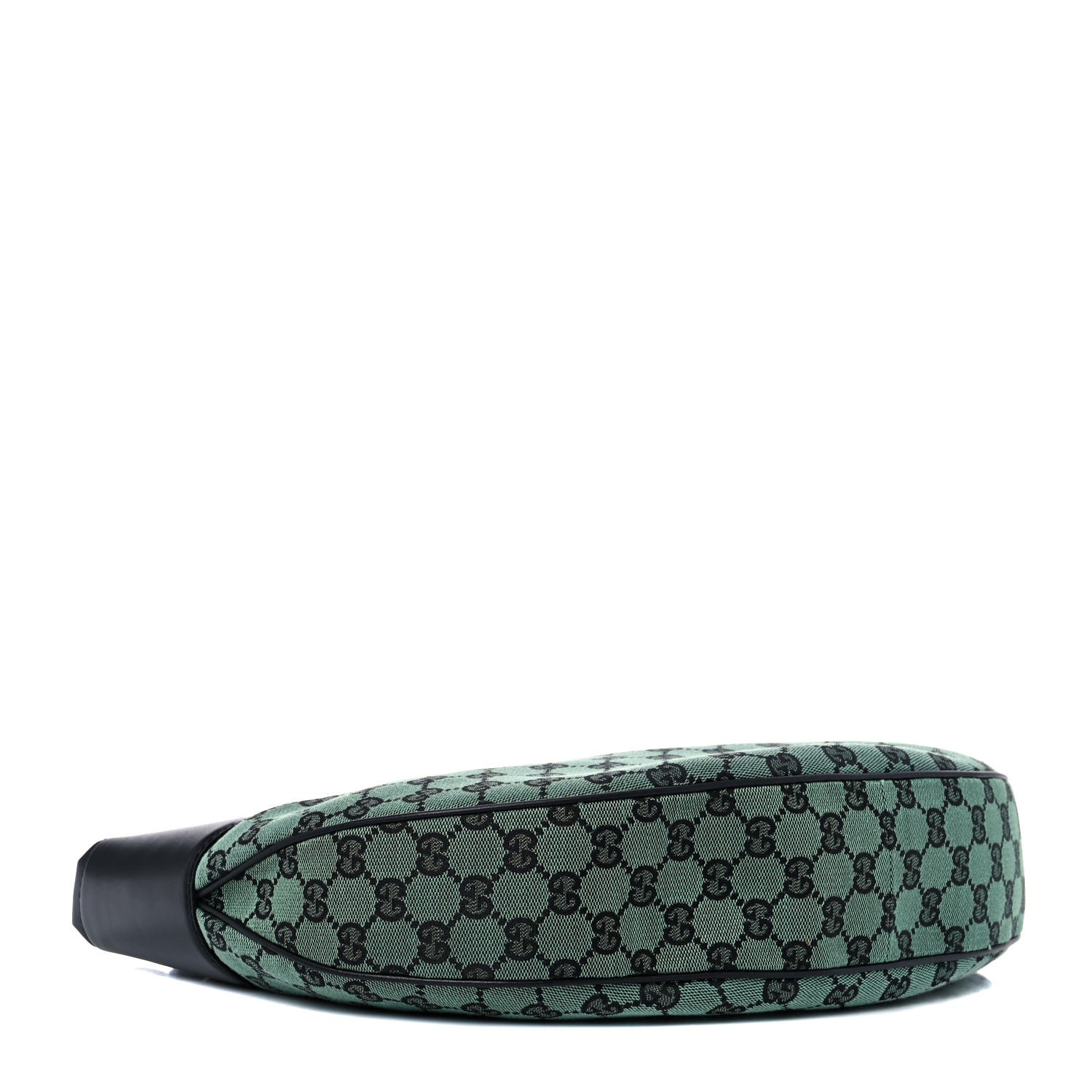 Gucci Monogram Half Moon Hobo Green 4 of 14