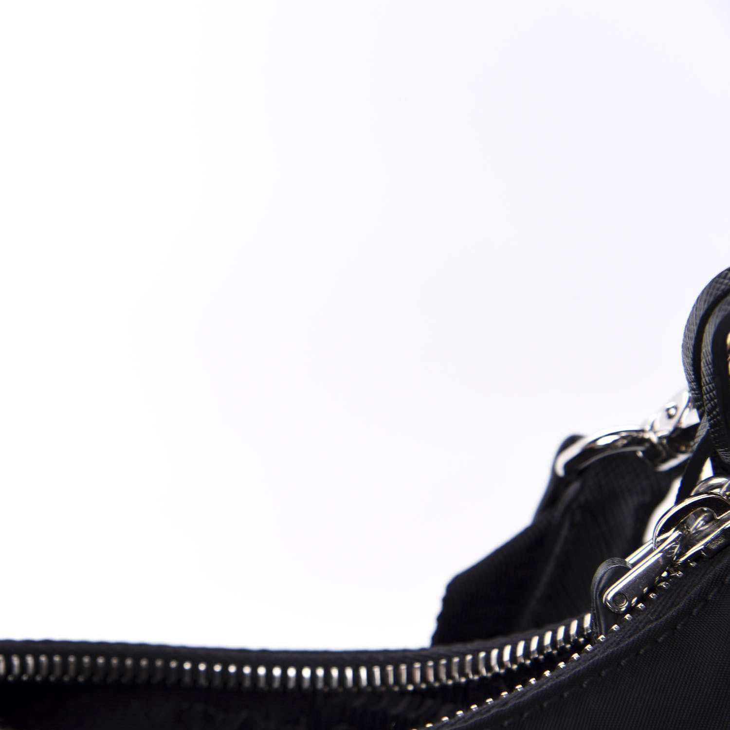 Prada Nylon Re-Edition 2005 Shoulder Bag Black 10 of 11