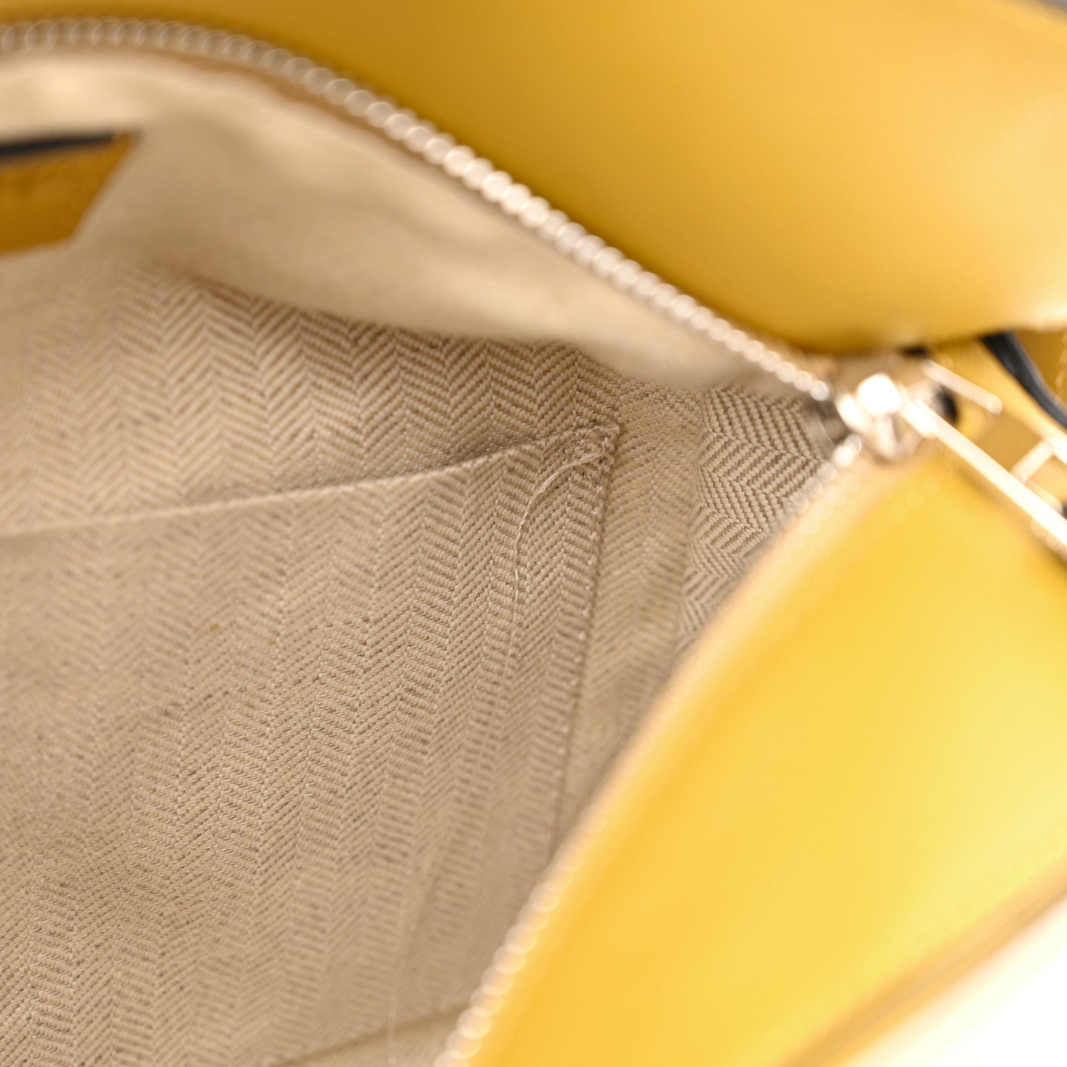 Loewe Grained Calfskin Small Puzzle Bag Ocre Yellow 12 of 14