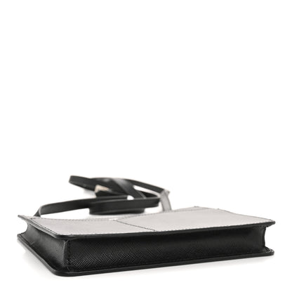 Prada Saffiano Crossbody Bag Black 4 of 9