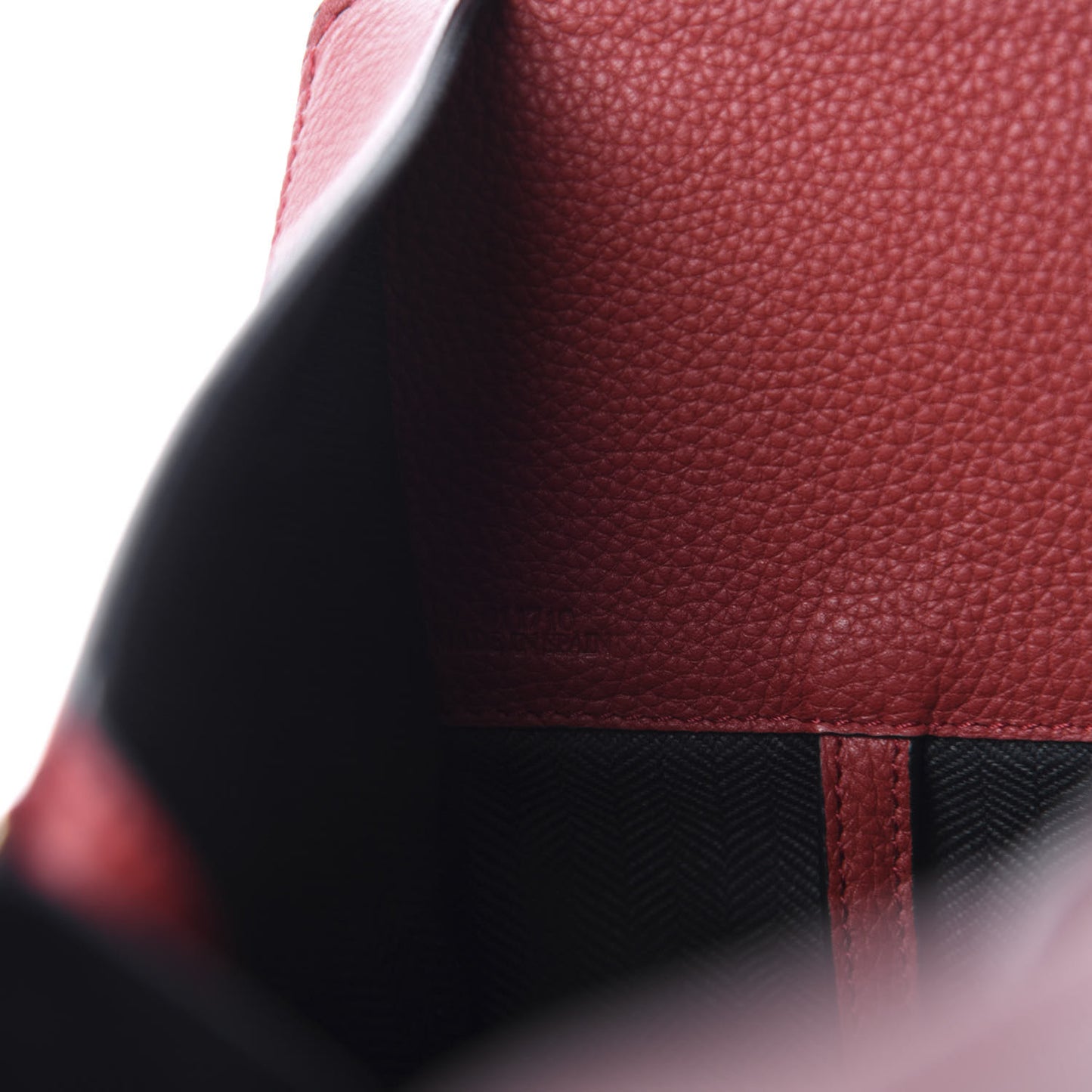 Calfskin Small Hammock Shoulder Bag Dark Red