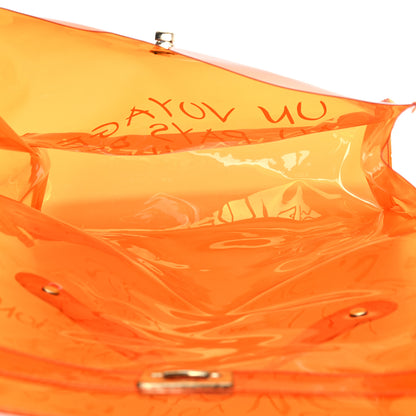 Hermes Vinyl Souvenir De L'Exposition Kelly Orange 5 of 11