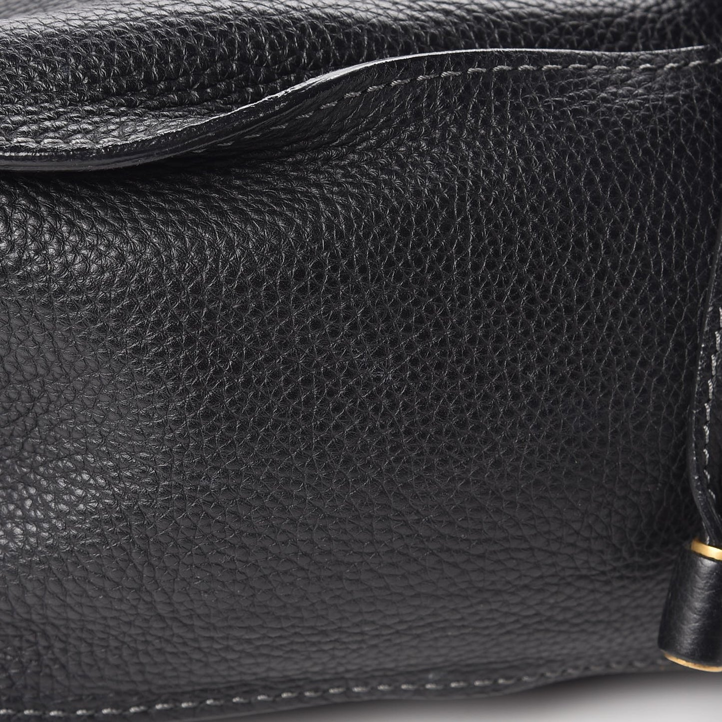 Calfskin Medium Marcie Satchel Black