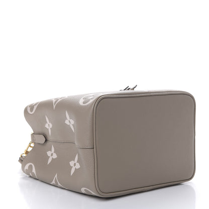 Louis Vuitton Empreinte Monogram Giant Neonoe MM Tourterelle Creme 4 of 9
