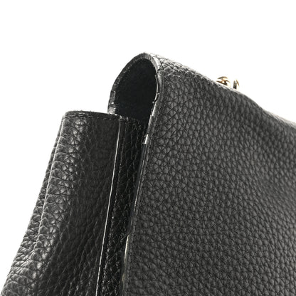 Mulberry Small Classic Grain Calfskin Medium Lily Black 10 of 10