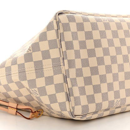 Louis Vuitton Damier Azur Neo Neverfull GM Rose Ballerine 8 of 11